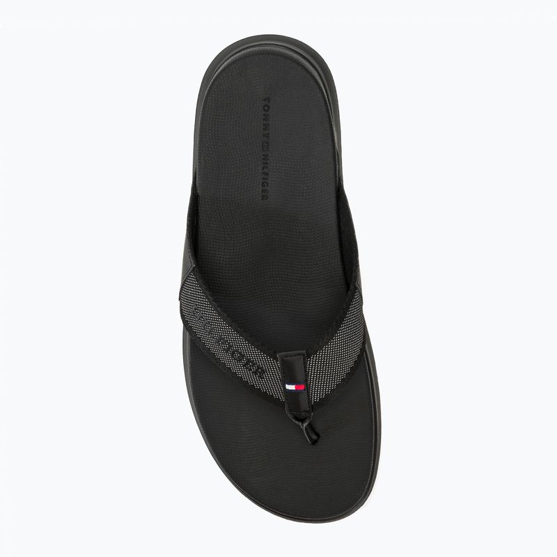 Мъжки джапанки Tommy Hilfiger Comfort Toe Post Beach Sandal black 5