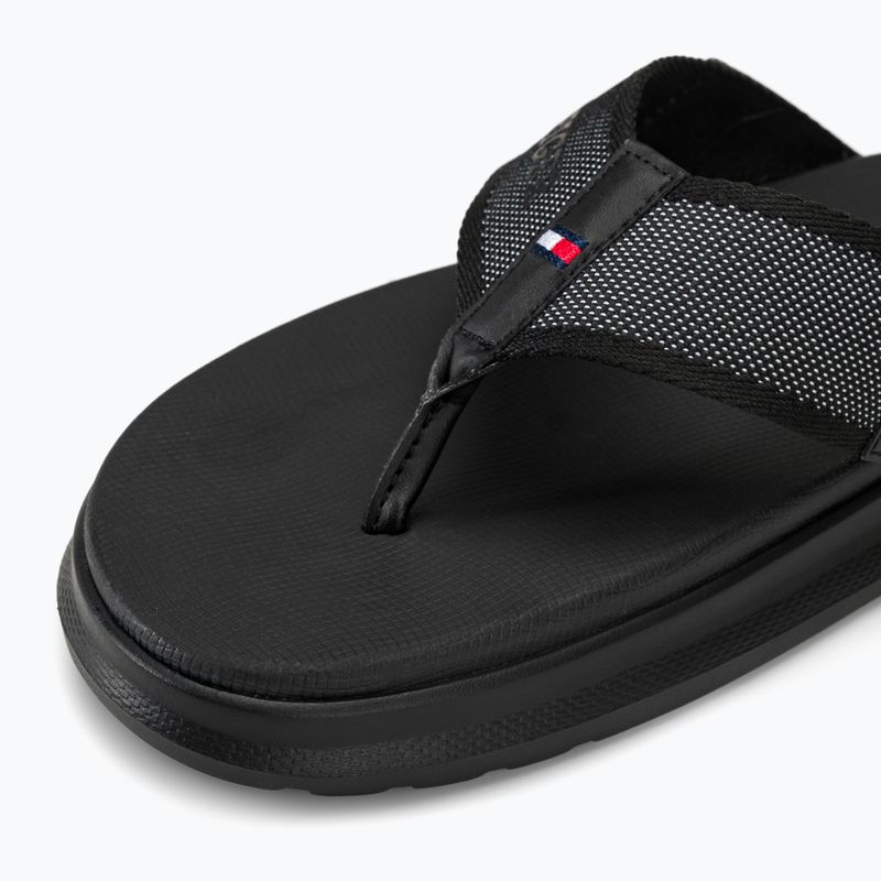 Мъжки джапанки Tommy Hilfiger Comfort Toe Post Beach Sandal black 7