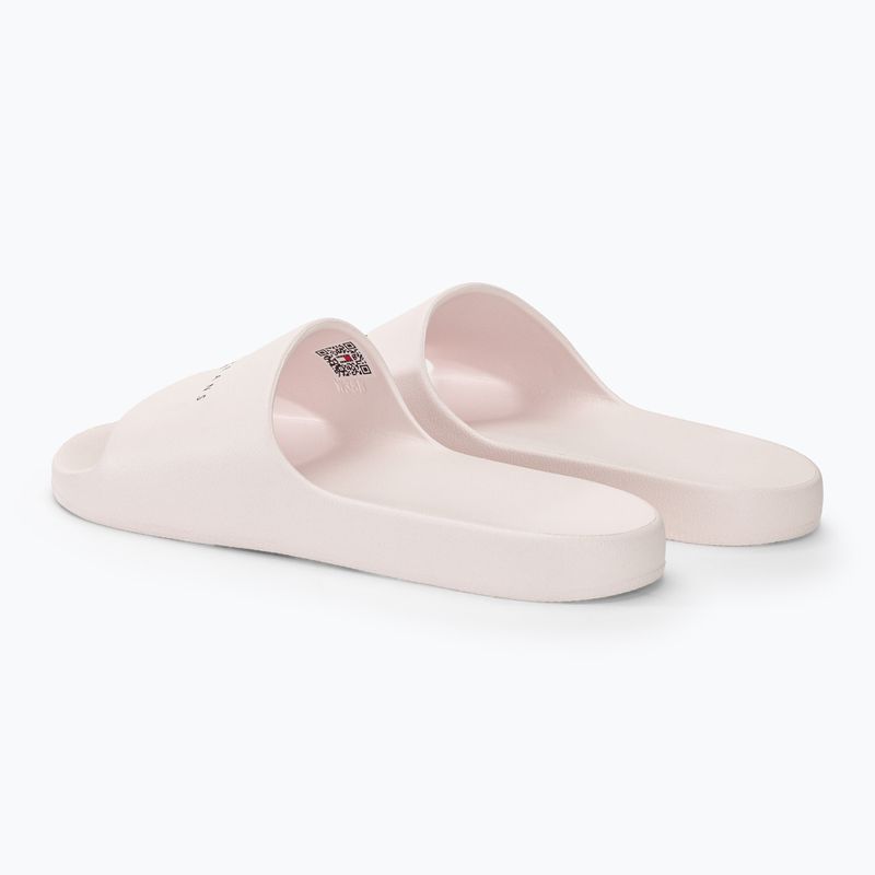 Дамски джапанки Tommy Jeans Printed Pu Pool Slide ecru 3