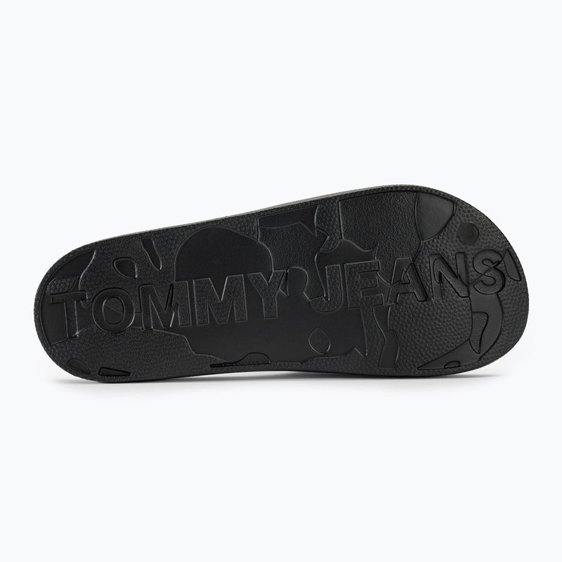 Дамски джапанки Tommy Jeans Printed Pu Pool Slide black 5