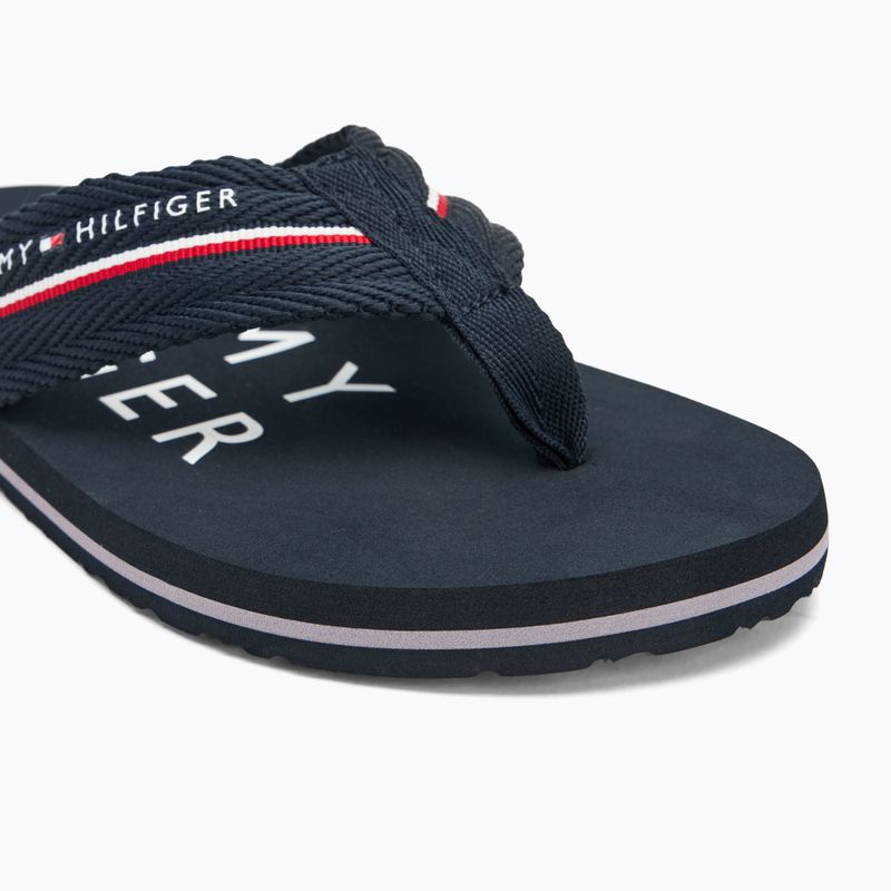 Мъжки джапанки Tommy Hilfiger Web Beach Sandal desert sky 7