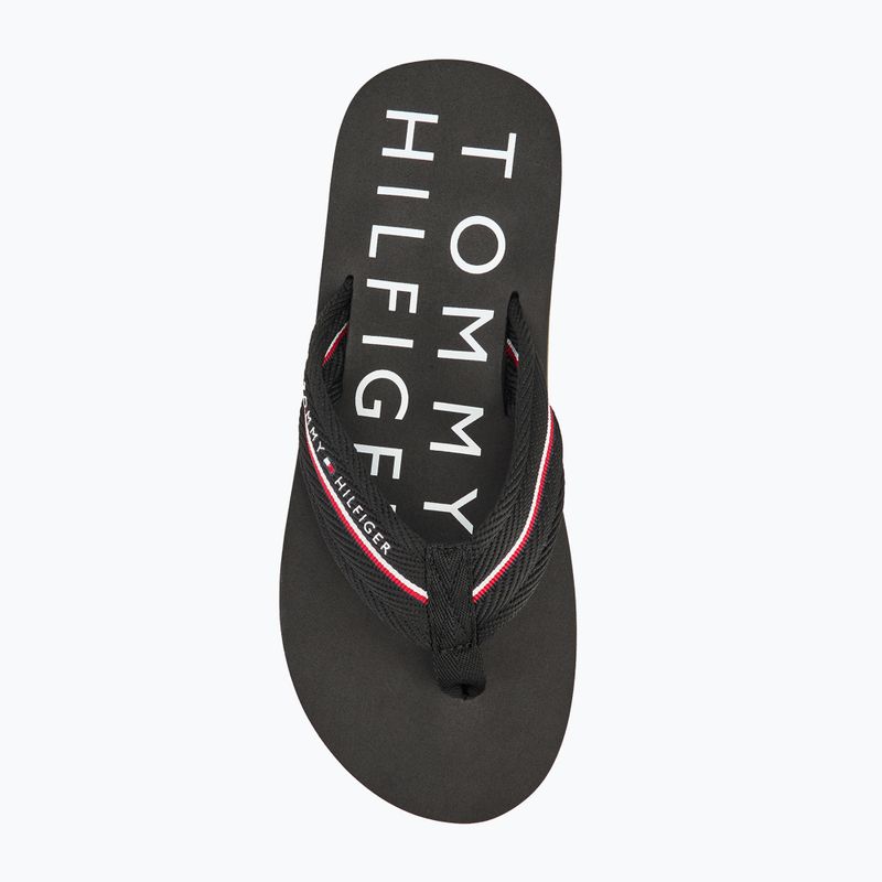 Мъжки джапанки Tommy Hilfiger Web Beach Sandal black 5