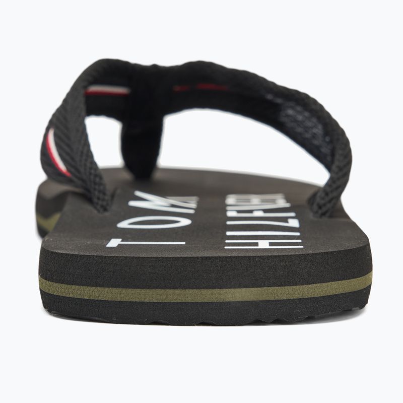 Мъжки джапанки Tommy Hilfiger Web Beach Sandal black 6