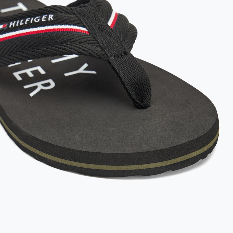 Мъжки джапанки Tommy Hilfiger Web Beach Sandal black 7