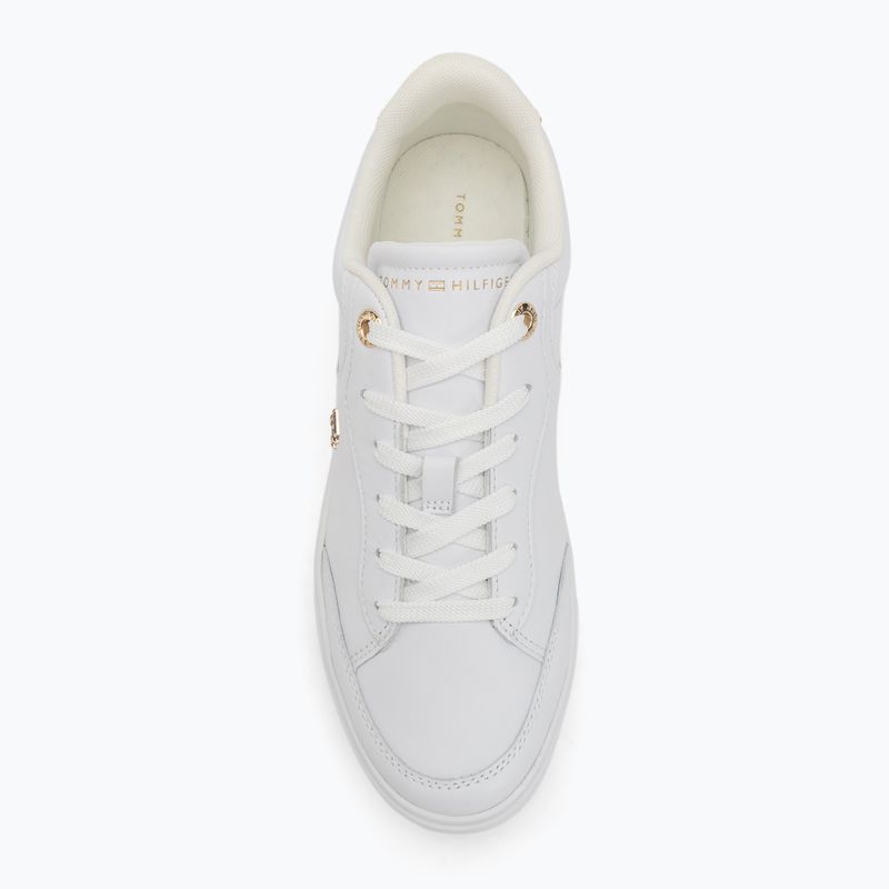 Tommy Hilfiger дамски обувки Essential Chic Court white 5
