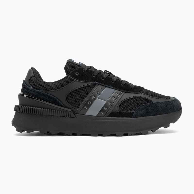 Tommy Jeans мъжки обувки TJM Technical Runner Ess black 2
