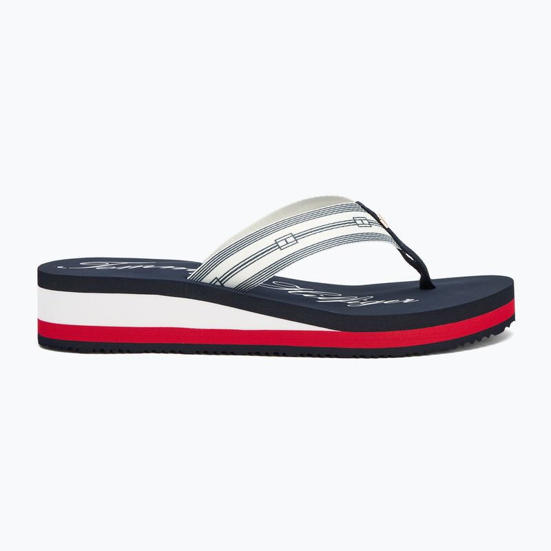 Дамски джапанки Tommy Hilfiger Im Th Signature Beach Sandal  rwb 2
