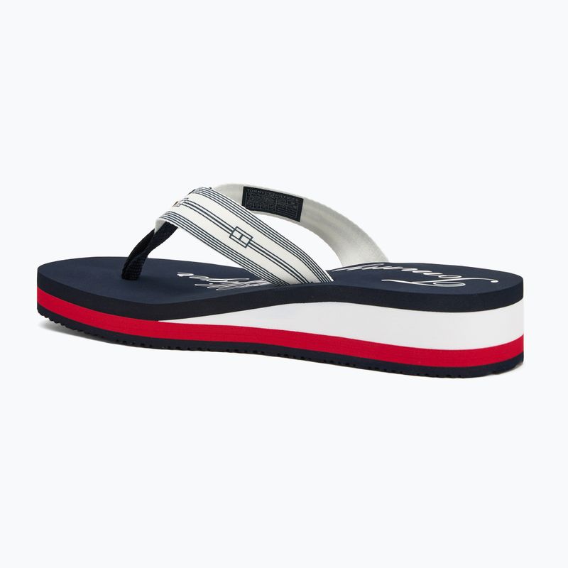 Дамски джапанки Tommy Hilfiger Im Th Signature Beach Sandal  rwb 3