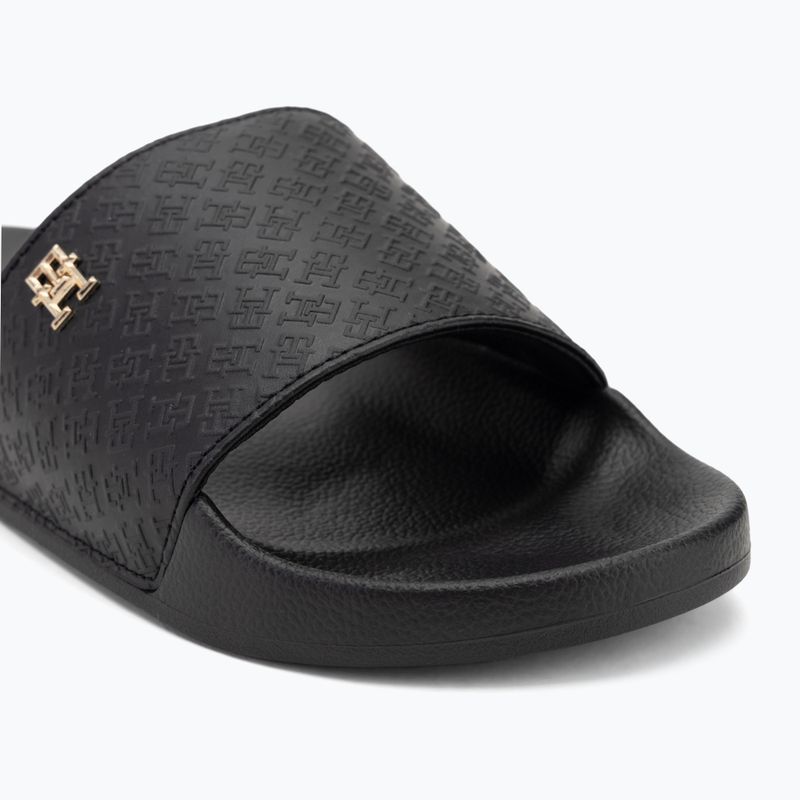 Дамски чехли Tommy Hilfiger Monogram Poolside black 7