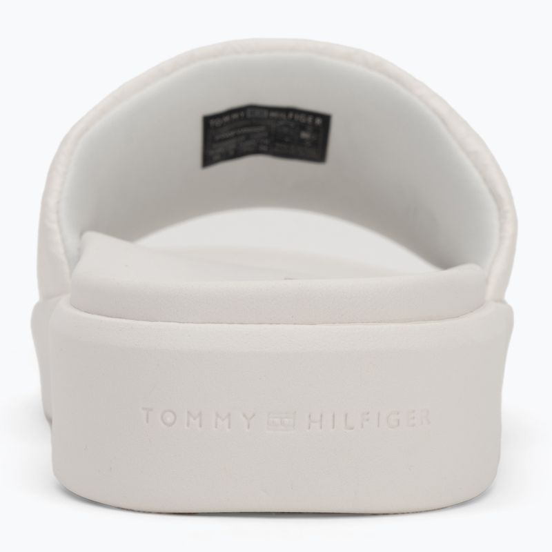 Дамски чехли Tommy Hilfiger Platform Monogram Poolslide ancient white 6