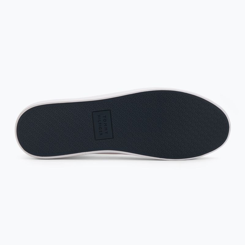Tommy Hilfiger мъжки маратонки Th Hi Vulc Low Core Stripes Mesh white 4
