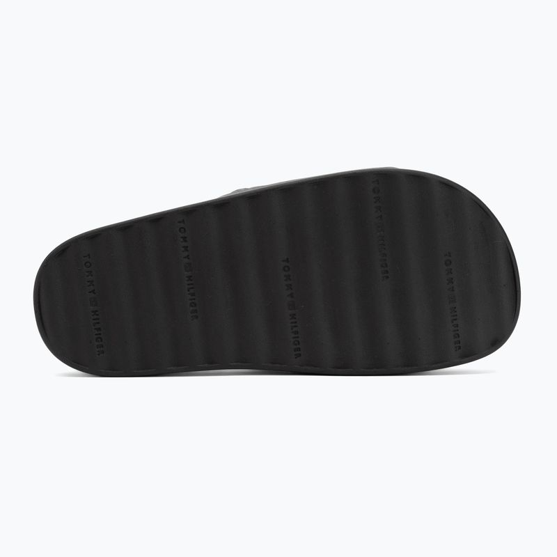 Дамски чехли Tommy Hilfiger Platform Monogram Poolslide black 4