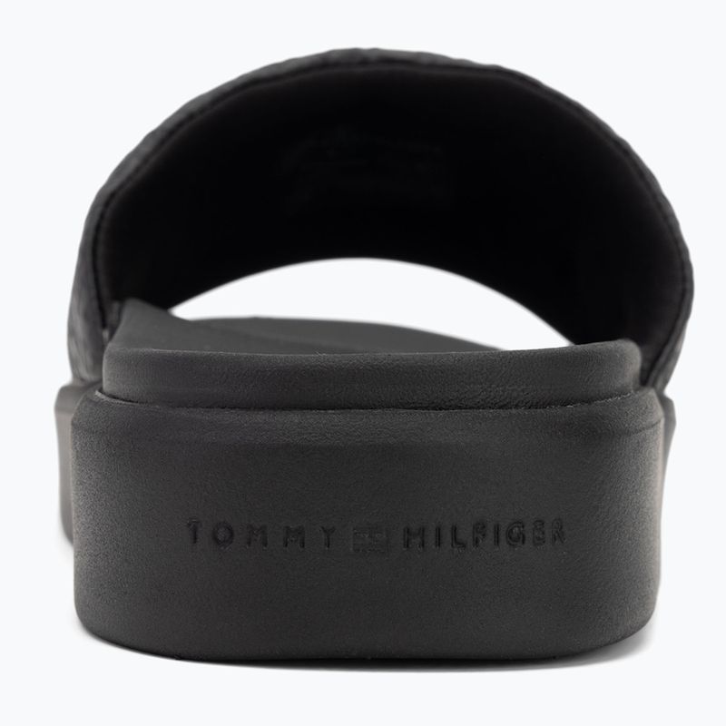 Дамски чехли Tommy Hilfiger Platform Monogram Poolslide black 6