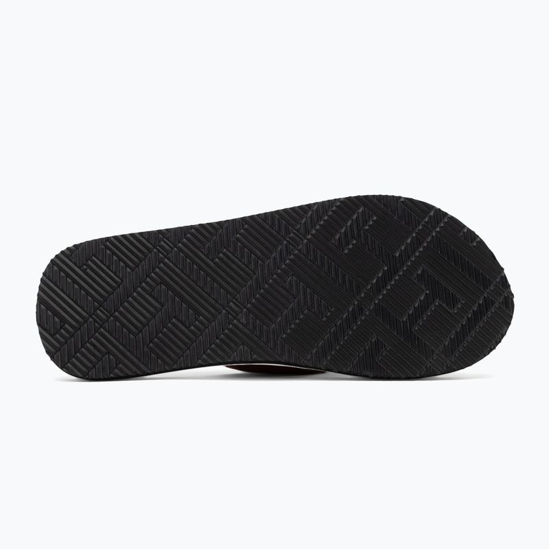 Мъжки джапанки Tommy Hilfiger Leather Beach Sandal winter cognac 4