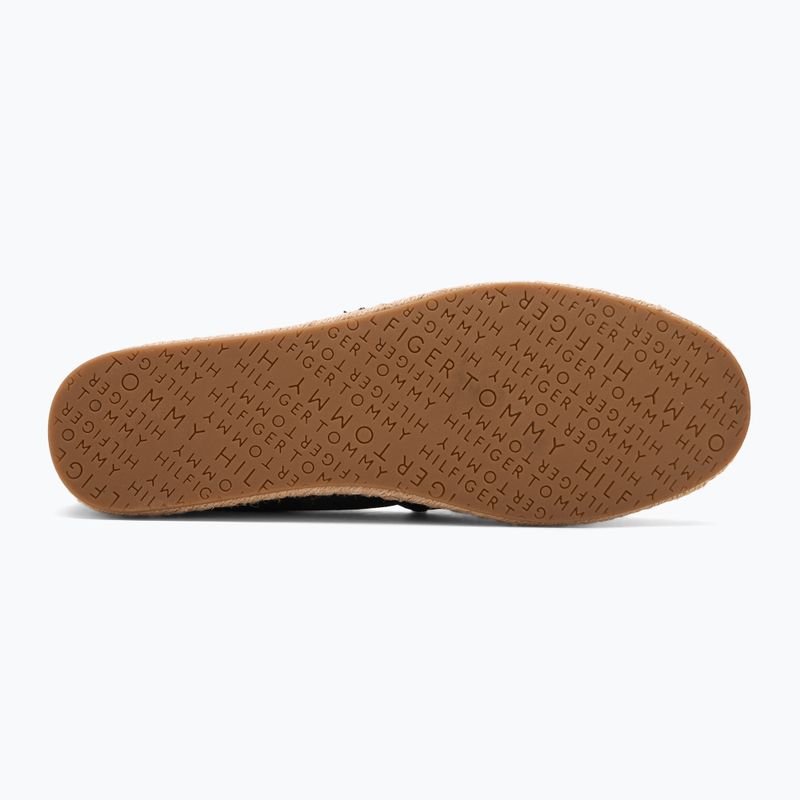 Tommy Hilfiger дамски обувки Flag Canvas black 4