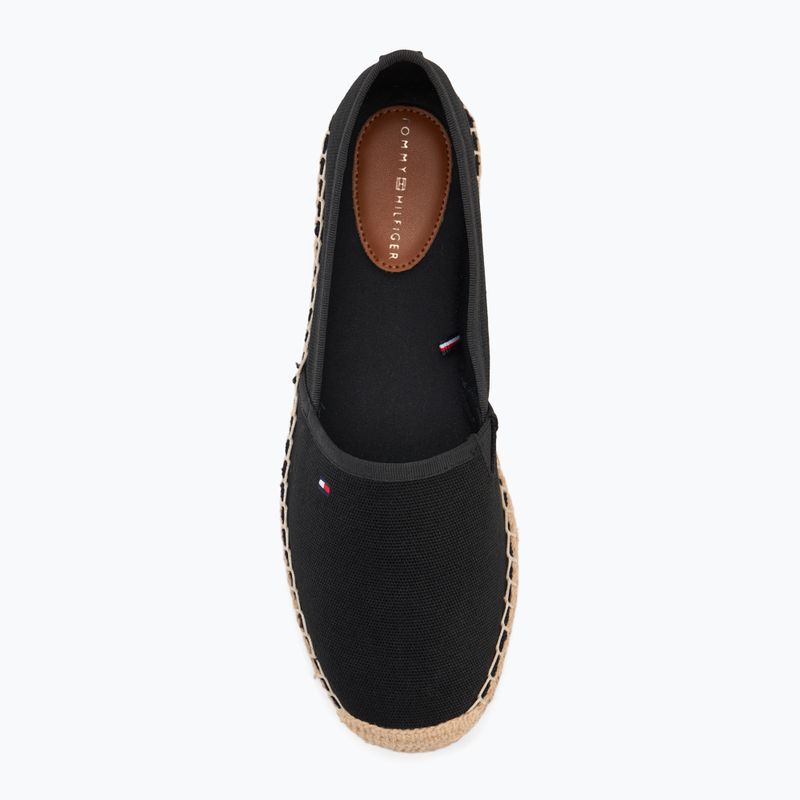 Tommy Hilfiger дамски обувки Flag Canvas black 5