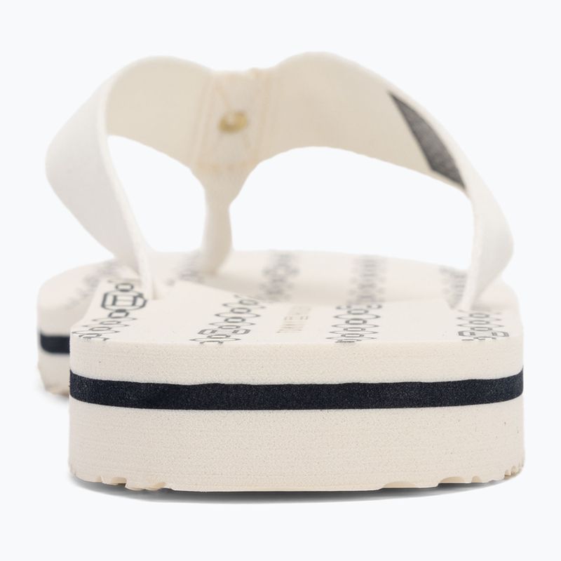 Дамски джапанки Tommy Hilfiger Chain Print Beach Sandal ivory 6