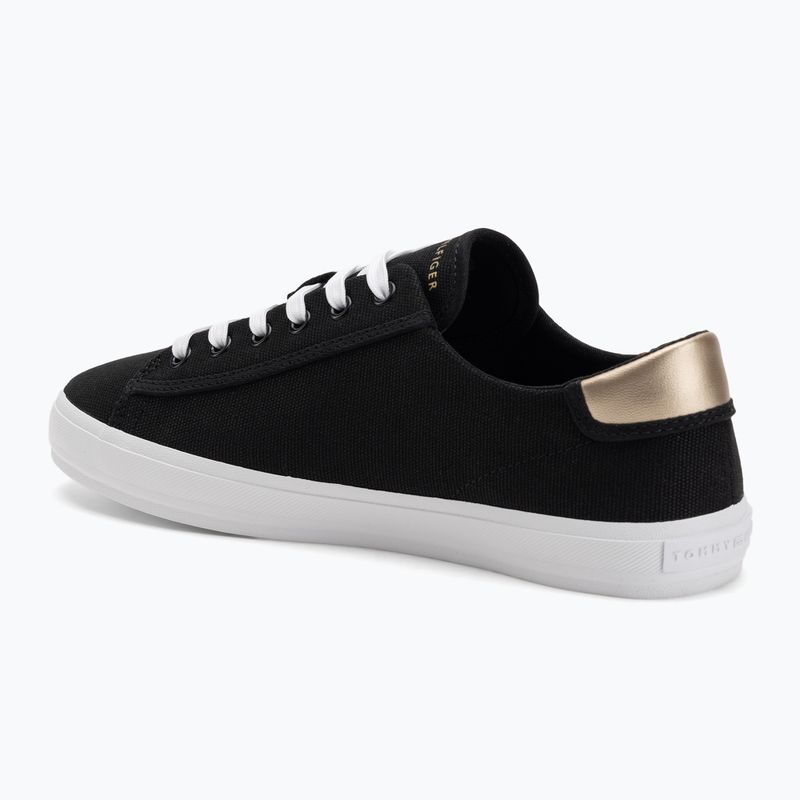 Tommy Hilfiger дамски маратонки Vulc Canvas Lace Up black 3