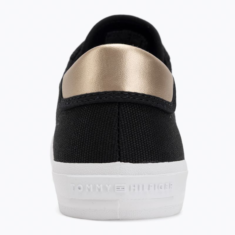 Tommy Hilfiger дамски маратонки Vulc Canvas Lace Up black 6