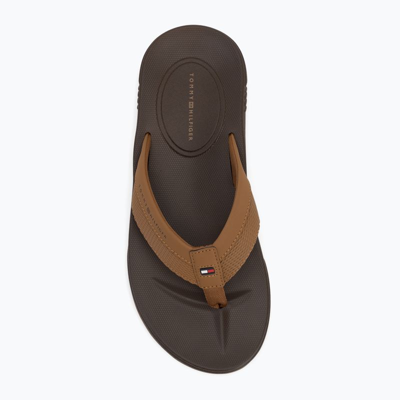 Мъжки джапанки Tommy Hilfiger Molded Beach Sandal desert khaki 5