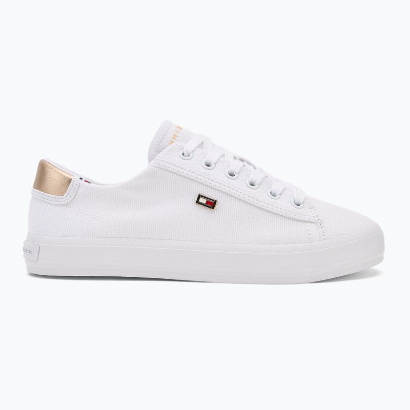 Tommy Hilfiger дамски маратонки Vulc Canvas Lace Up white 2