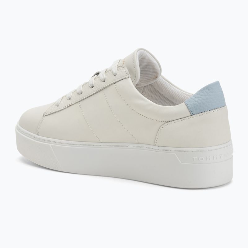 Дамски обувки Tommy Hilfiger Platform Court ecru/breezy blue 3