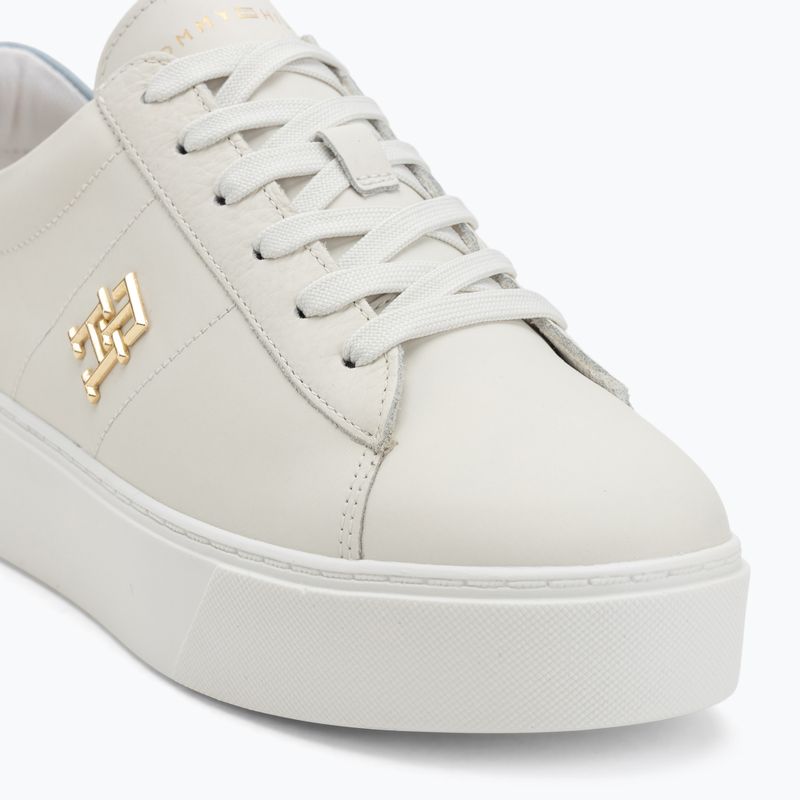 Дамски обувки Tommy Hilfiger Platform Court ecru/breezy blue 7