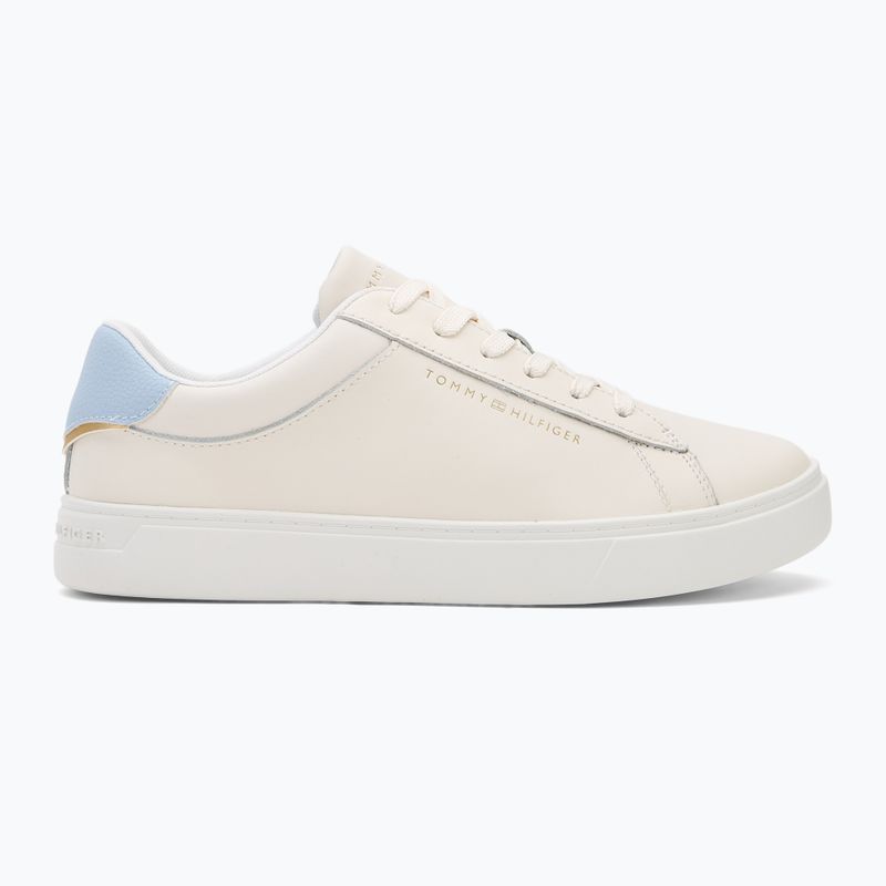 Tommy Hilfiger дамски обувки Essential Court ancient white 2