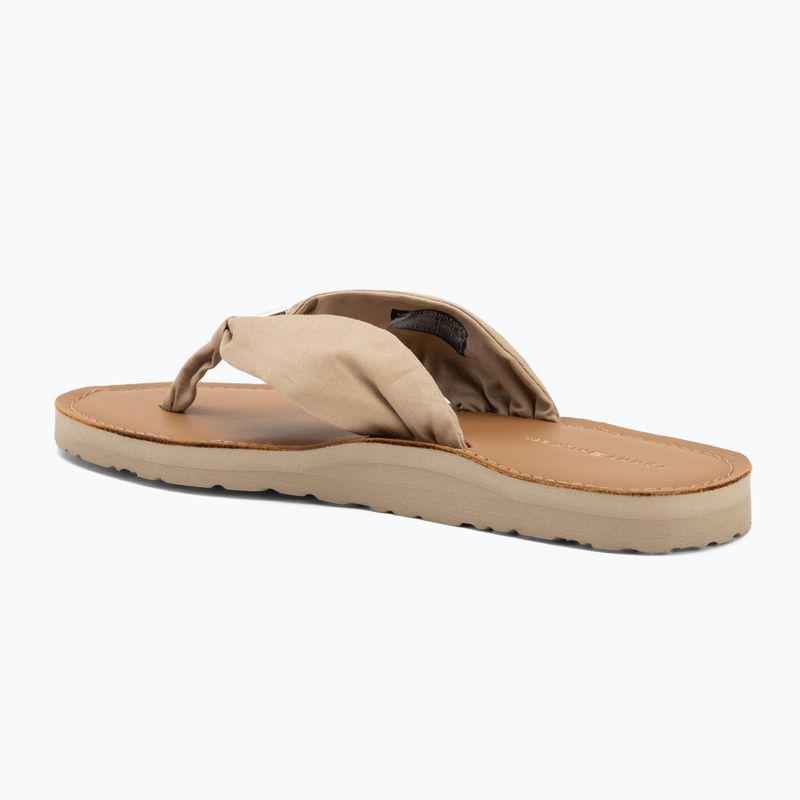Дамски джапанки Tommy Hilfiger Elevated Beach Sandal horseradish 3