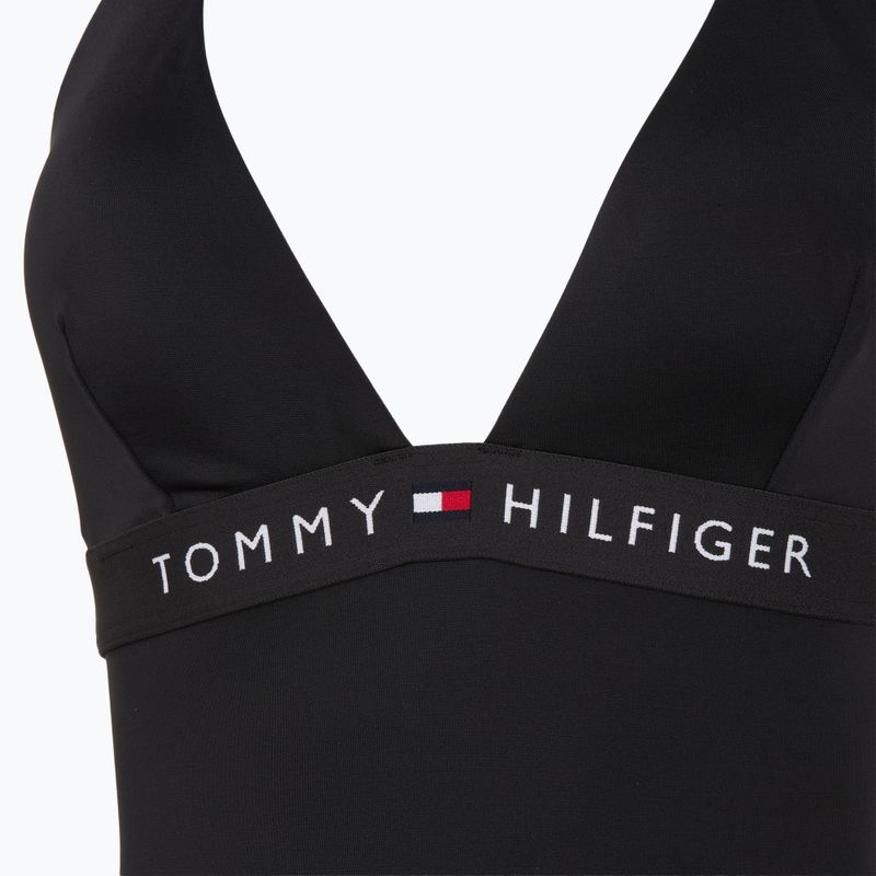 Tommy Hilfiger Бански костюм с оглавници черен 3