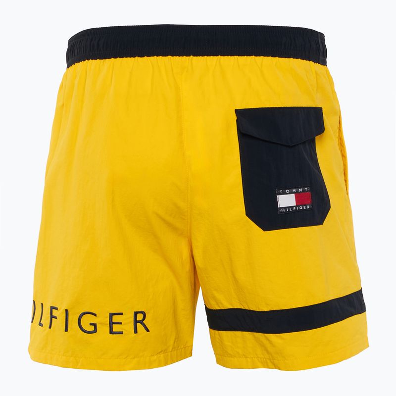 Мъжки къси панталони за плуване Tommy Hilfiger Medium Drawstring marigold yellow 2