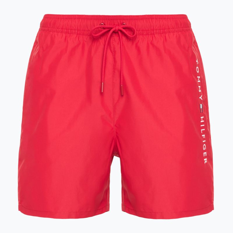 Мъжки шорти за плуване Tommy Hilfiger Medium Drawstring medium red