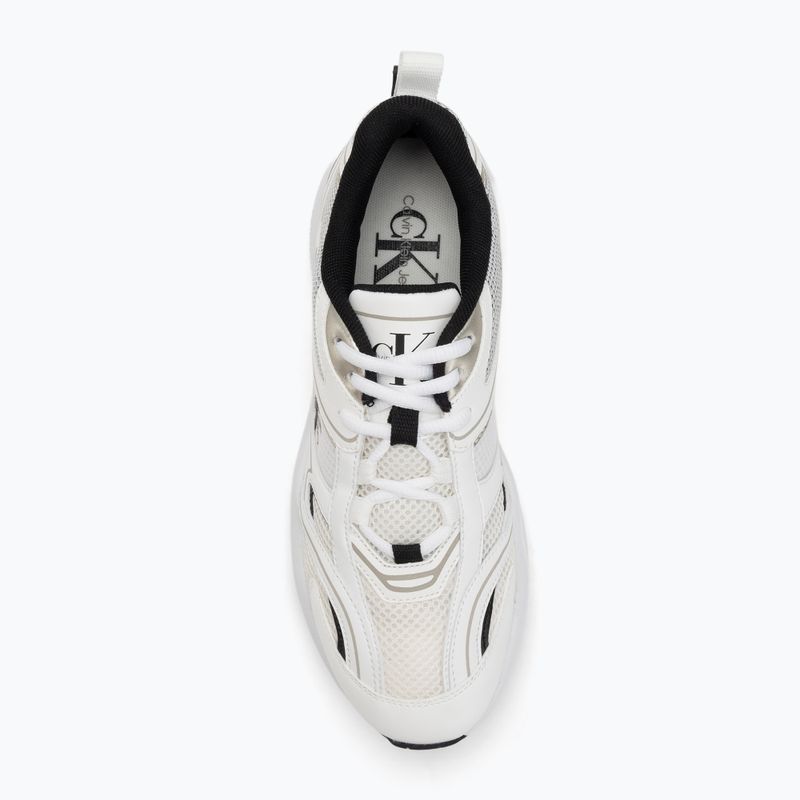 Calvin Klein дамски обувки YW0YW01807 Retro Tennis Mesh Ml bright white/black 5
