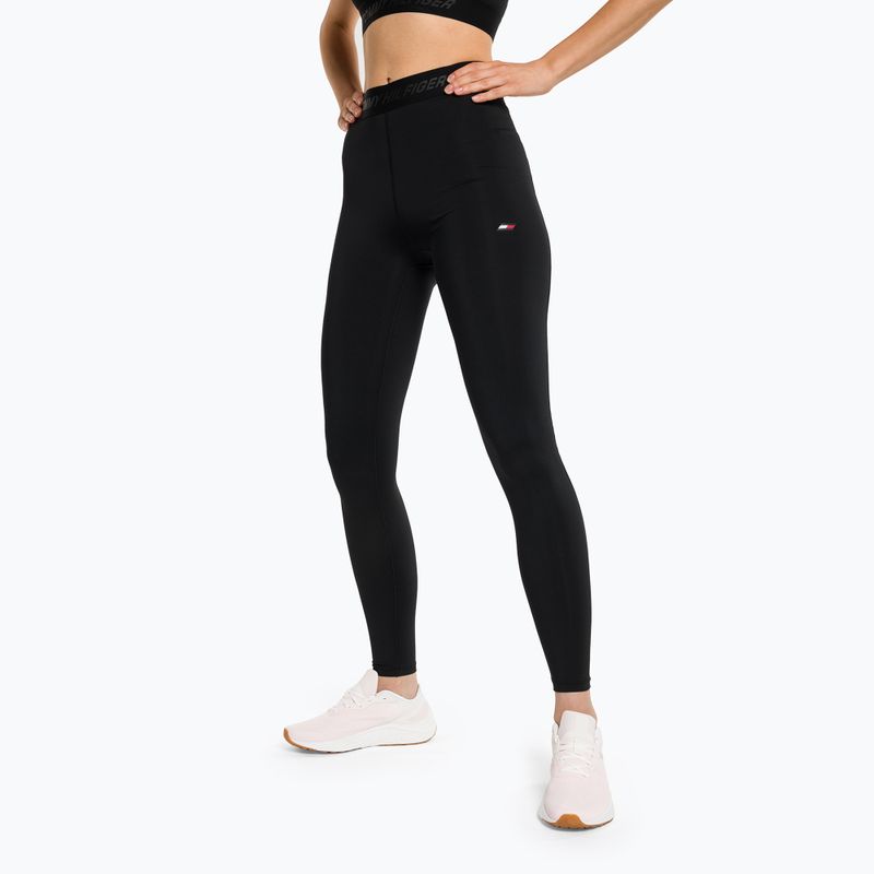 Tommy Hilfiger дамски клинове Hw Branded Tape Full Length black