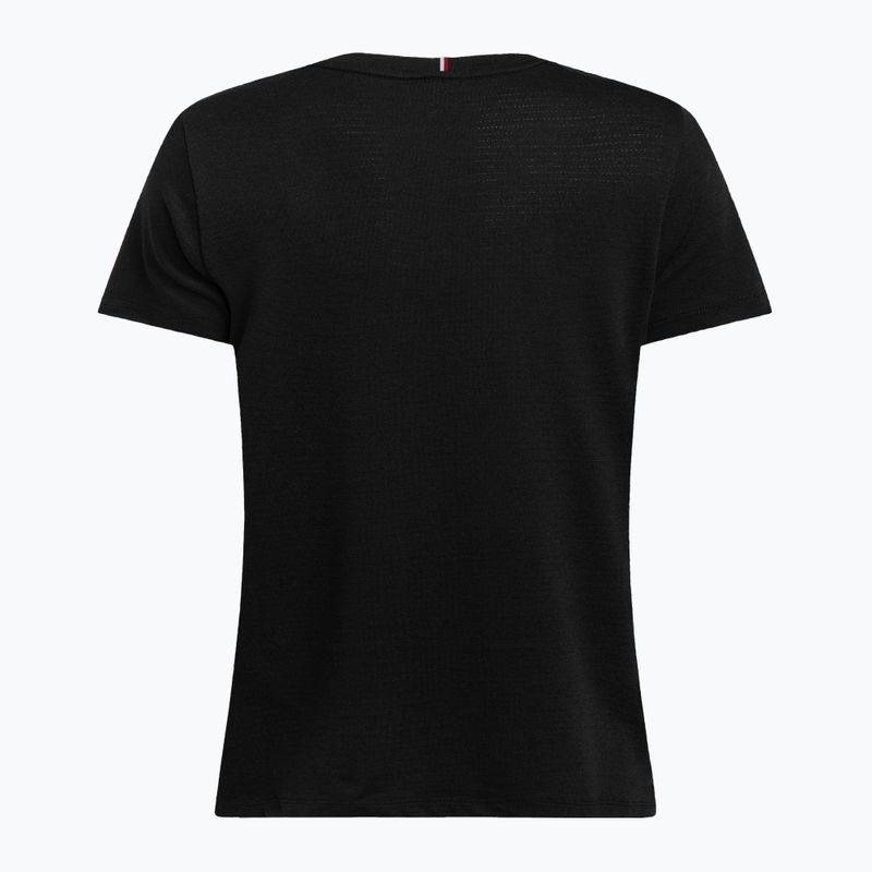 Tommy Hilfiger Performance Mesh Tee black дамска тениска за тренировка 6