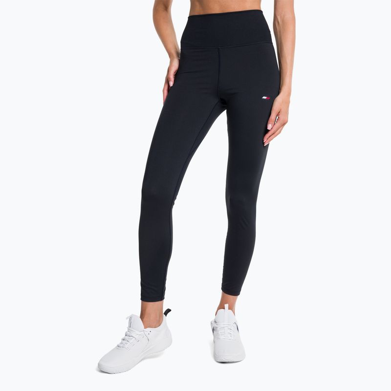 Дамски тренировъчни гамаши Hw Essential 7/8, синьо Tommy Hilfiger