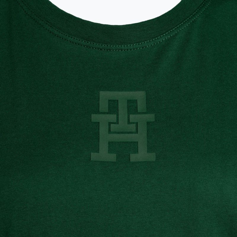 Дамска тренировъчна риза Tommy Hilfiger Regular Th Monogram green 7