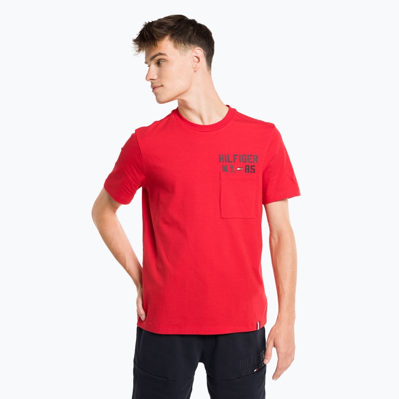 Мъжка тениска Tommy Hilfiger Graphic Tee red