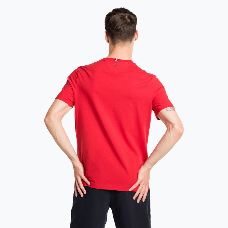 Мъжка тениска Tommy Hilfiger Graphic Tee red 3