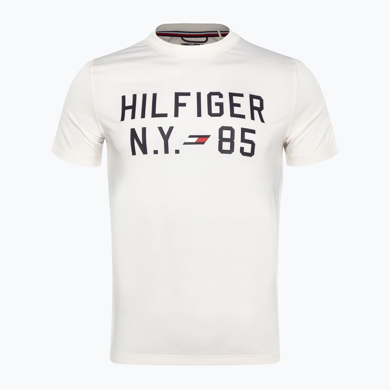 Мъжка тениска Tommy Hilfiger Graphic Training бежова 6