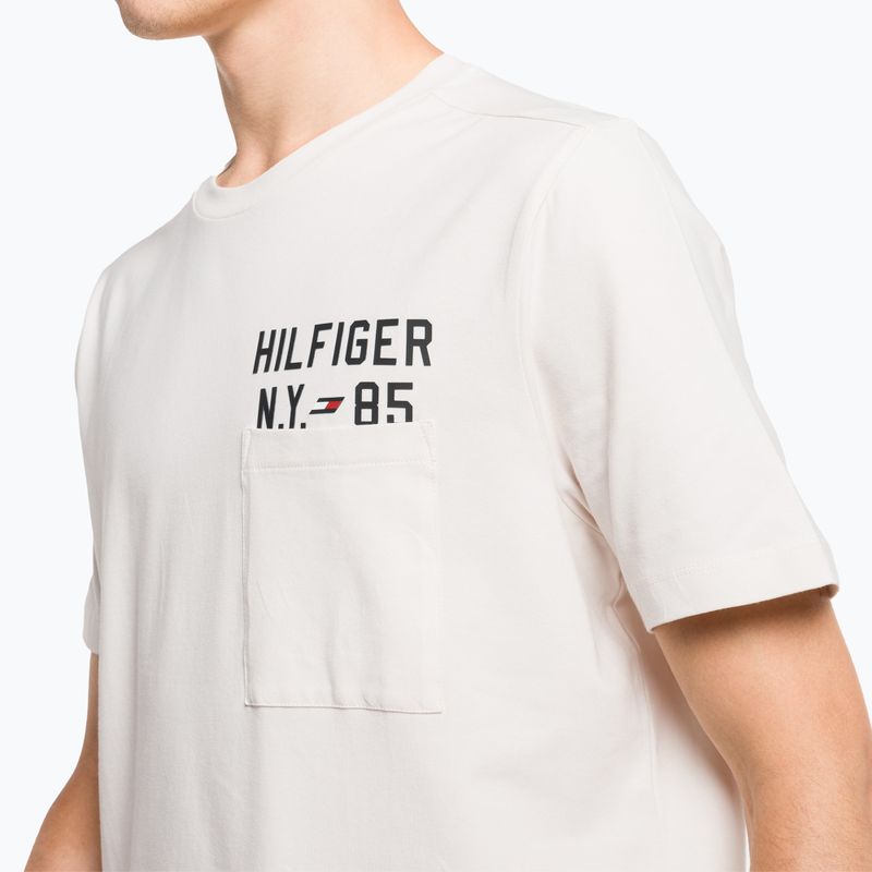 Мъжка тениска Tommy Hilfiger Graphic Tee beige 4