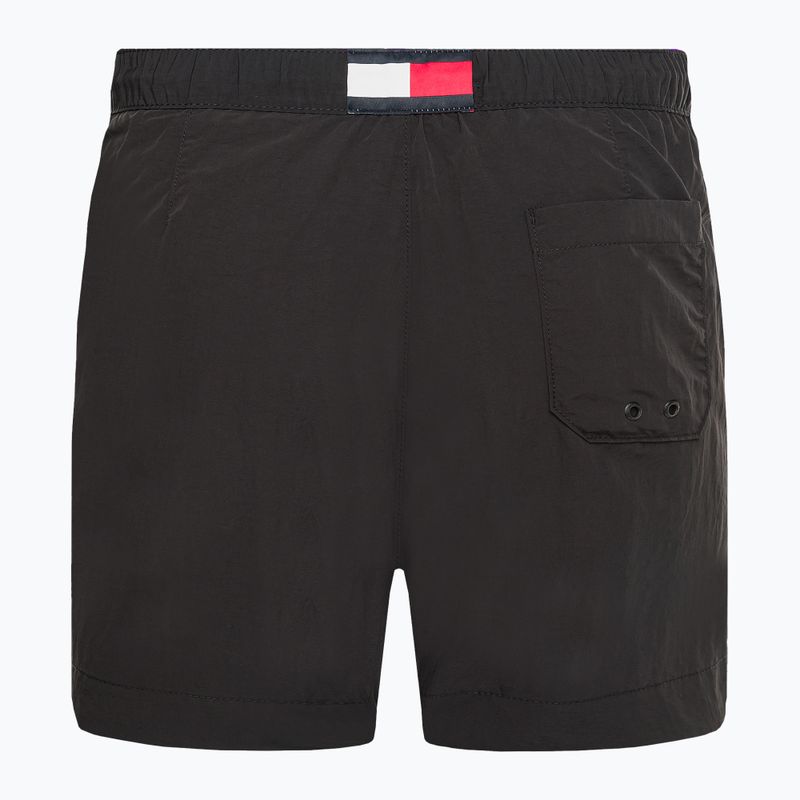 Мъжки къси панталони за плуване Tommy Hilfiger Medium Drawstring black 2