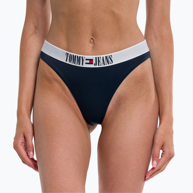 Tommy Hilfiger Бразилски син долнище на бански костюм 4