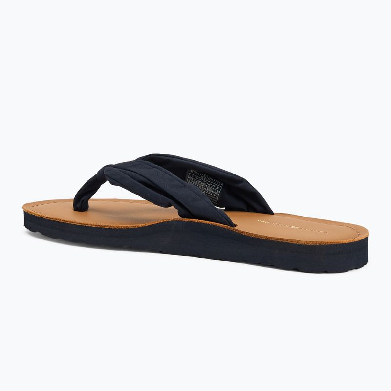 Дамски джапанки Tommy Hilfiger Elevated Beach Sandal space blue 3