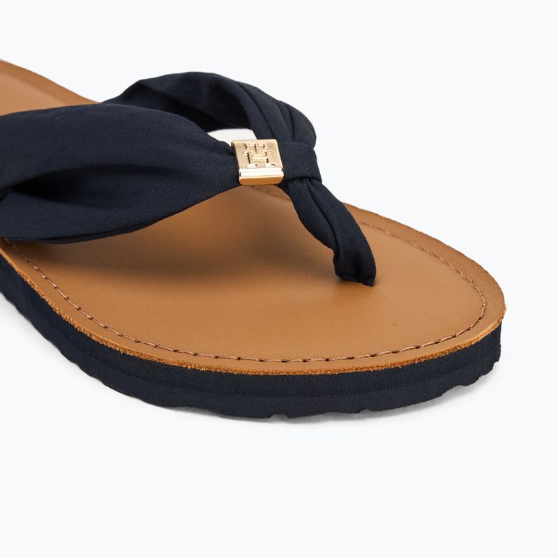 Дамски джапанки Tommy Hilfiger Elevated Beach Sandal space blue 7