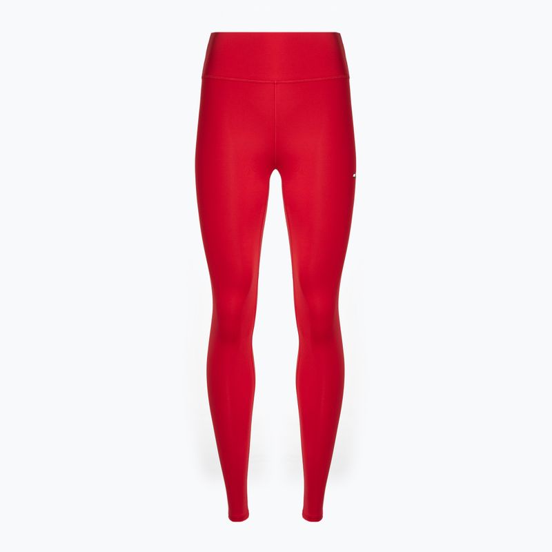 Tommy Hilfiger Essentials Rw Full Length дамски клинове за тренировка червен 5