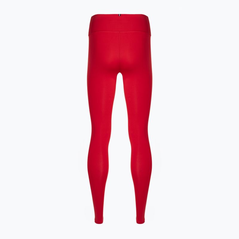 Tommy Hilfiger Essentials Rw Full Length дамски клинове за тренировка червен 6