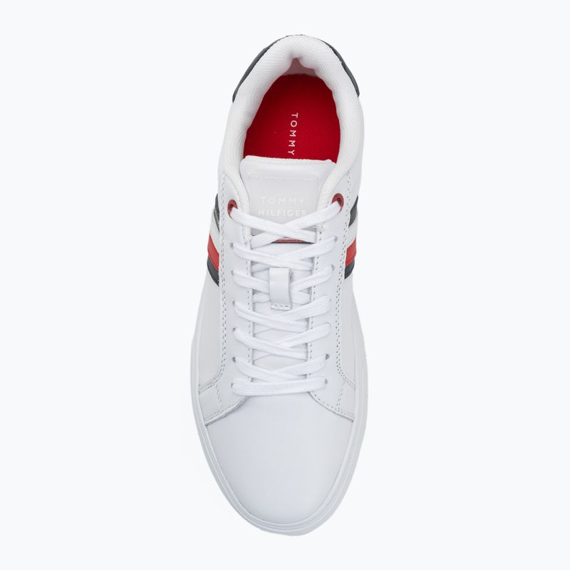 Tommy Hilfiger мъжки обувки Essential Leather Cupsole white 5