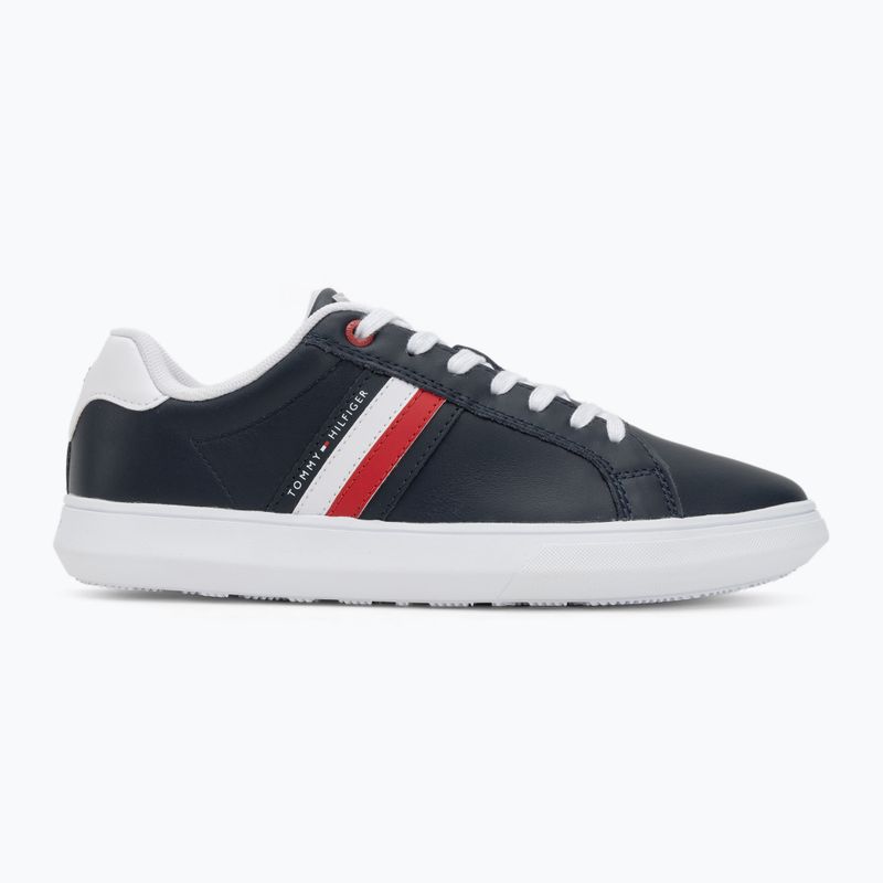 Tommy Hilfiger Essential Leather Cupsole desert sky мъжки обувки 2