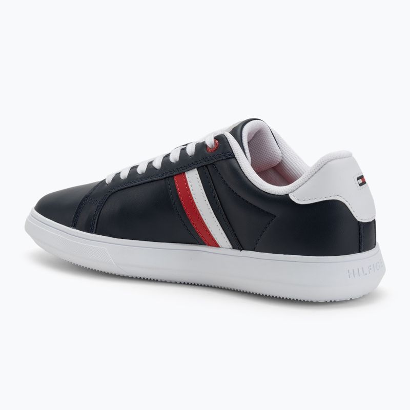 Tommy Hilfiger Essential Leather Cupsole desert sky мъжки обувки 3